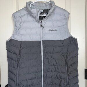 Columbia White Out Insulated Omni-Heat Puffer Vest - Size XL